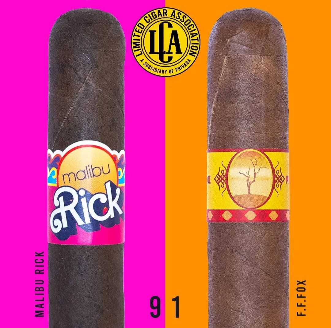 Malibu Rick and W.A. the FF Fox from Privada Cigar Club